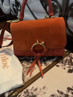 See by Chloe Handbag Gipsy Orange Luxury Bag/Purse Satchel