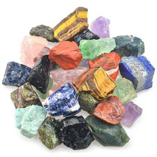 Bulk Rough Madagascar Stones 3 lbs Natural Raw Crystals for Tumbling