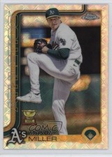 2025 Topps Chrome Logofractor Edition Mason Miller #142 1mq2