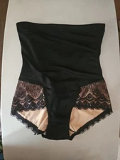 New SIZE Xl Black Slimming Panty Panties With Lace Womens-ff3281