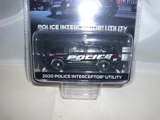 Greenlight 1/64 2019 Ford Police Interceptor Utility Show Car Limited Edition
