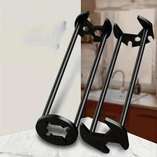 Multifunctional Sink Wrench Set, 2-Pack Basin and Faucet Wrench Tool with Fou...