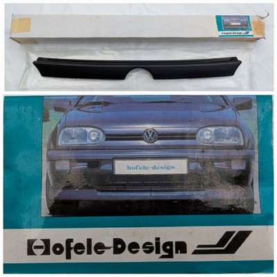 VW Golf 3 HOFELE DESIGN Grillspoiler NEU MK3 Front Grille Spoiler NOS GT GTI VR6
