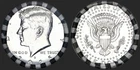 2025 D Kennedy Half Dollar Roll NIFC BU from bank rolls (20 coins)