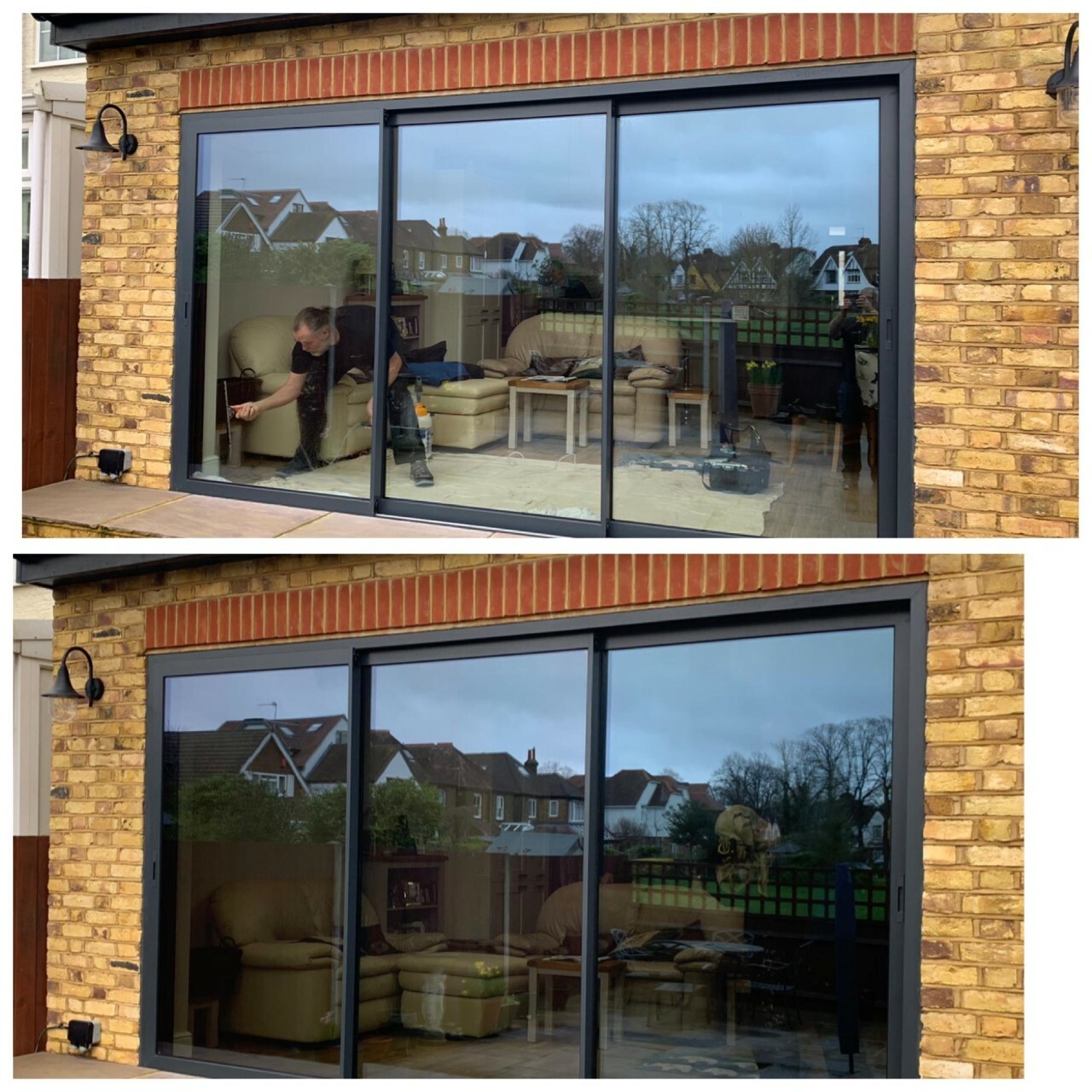 Non Reflective Window Film Neutral Both Sides Keep Heat In/Out DIY