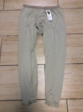 Milliken Lightweight Cold Weather Drawers Gen III Tan Size Large Regular NEW