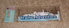 EK Success Jolee's Title Dimensional Sticker ~ Cruise Adventure