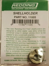 11005 REDDING #5 SHELLHOLDER (40 S & W 10MM AUTO+) - BRAND NEW - FREE SHIP