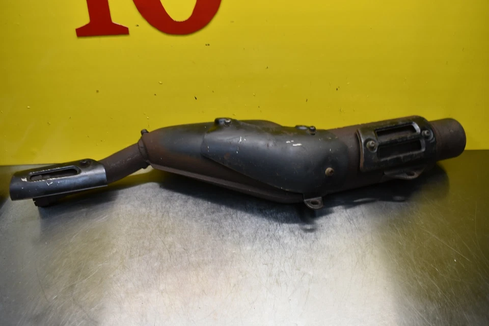 Kawasaki KL650 1985 tubo de escape Kl 650 85 10ry Foto 4 de 4