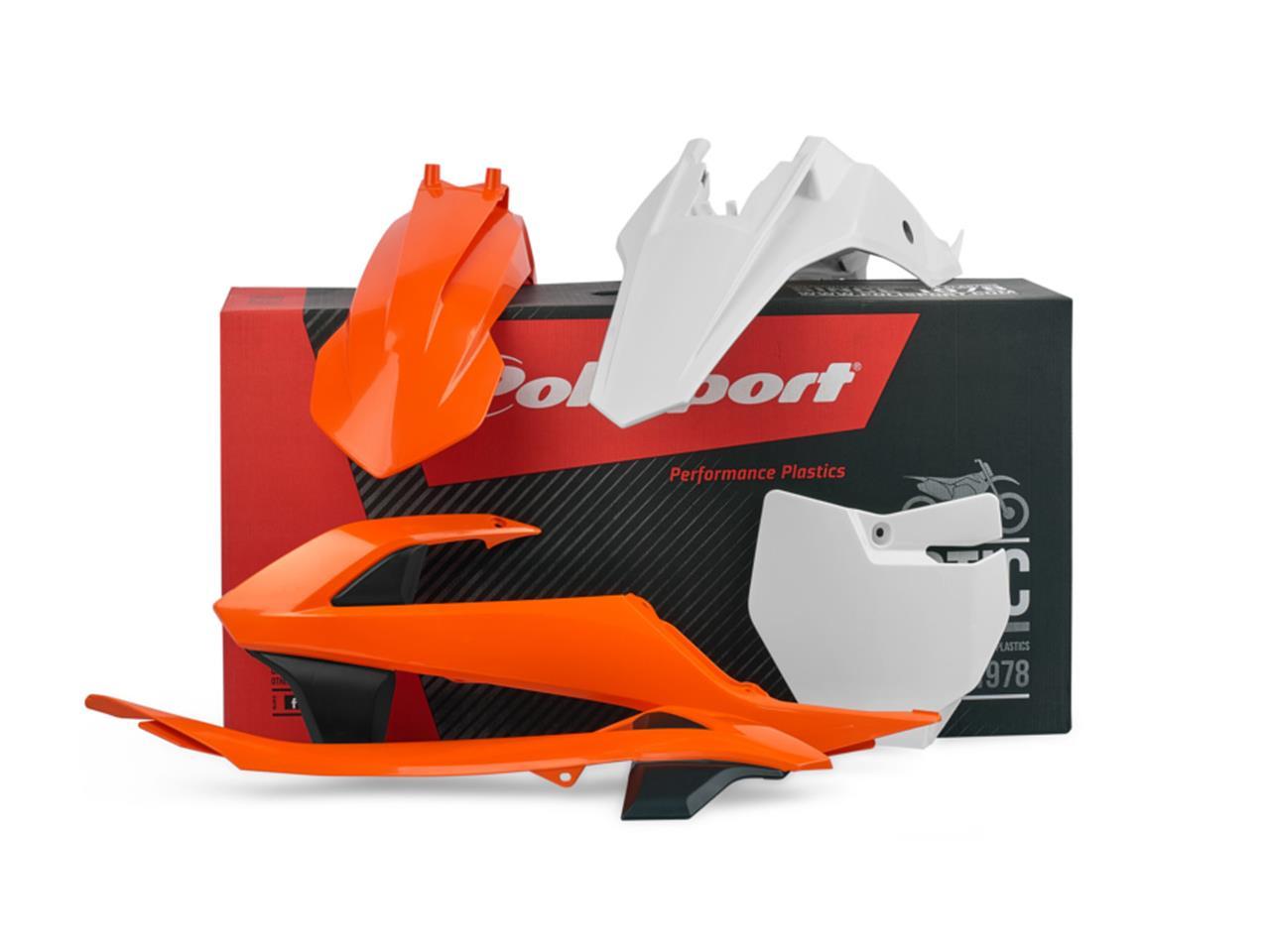 Kit plastiques Polisport KTM SX65 2016 plastique habillage moto cross SX 65 16