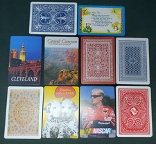 ARMENIA USA PLAYING CARDS JOKER JESTER RARE LOT ALL DIFFERENT 10 RARE DOG NASCAR
