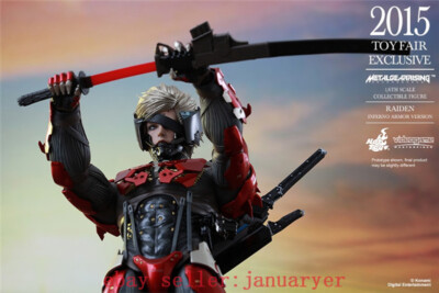 Hot toys Vgm19 1/6 Metal Gear Rising:Revengeance Raiden Inferno