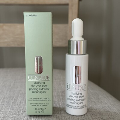 Clinique Clarifying Do-Over Peel Peeling Exfoliant 1oz/30mL