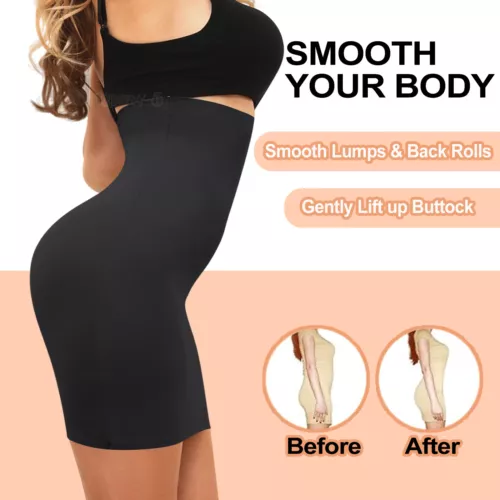 Women Shaping Half Slips Body Shaper Under Skirt Tummy Control Slimming Slip - Bild 3 von 23