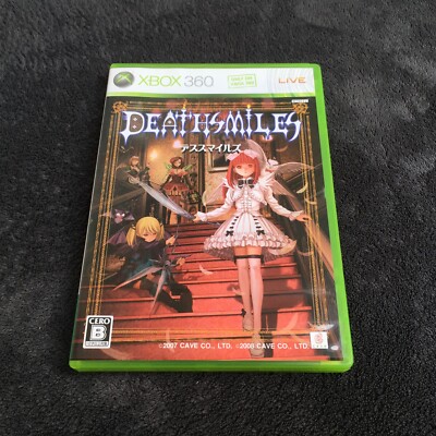 Xbox 360 Japan Deathsmiles Ntsc-J CD Zustand Neu