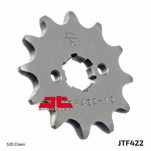 JT Front Sprocket 12 12T Tooth KX125 85-93 YZ125 80-86 BW200 350 IT125 175 200 - Picture 1 of 11