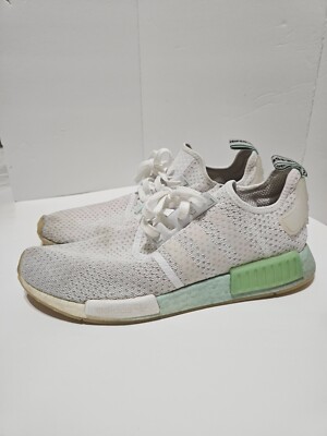 Adidas NMD R1 Knit White Blush Green 11.5 - ART FV1737 Pre  display picture 2