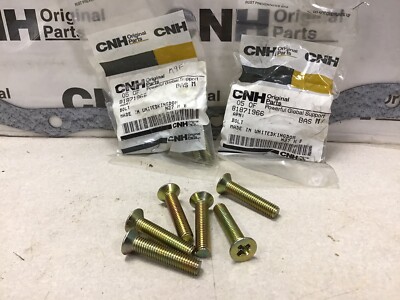 81871966 NEW BOLT FOR NEW HOLLAND LOT OF 15 FITS MULTIPLE MODELS FREE SHIPPING! 