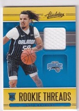 Cole Anthony 2020-21 Panini Absolute Memorabilia RT-CAN Rookie Threads Magic
