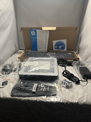 New in box HP T610 THIN CLIENT w/ keyboard+mouse,ac adapter,CD,Book.KU187614