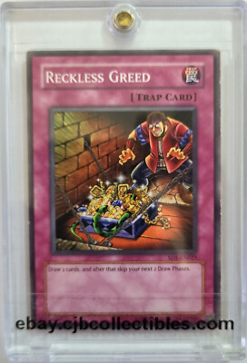 Yu-Gi-Oh! RECKLESS GREED SD1-EN025 Structure Deck: Dragon's Roar - Played  