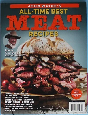 John Wayne's All Time Best MEAT Recipes 2022 •Stories from Duke's Kitchen Table!