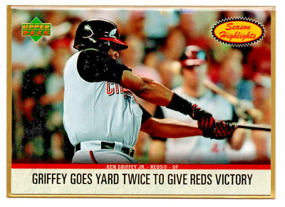 KEN GRIFFEY JR   INSERT   2006 UPPER DECK SEASON HIGHLIGHTS #SH2 * FREE SHIPPING