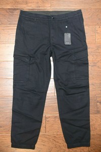 armani exchange black pants