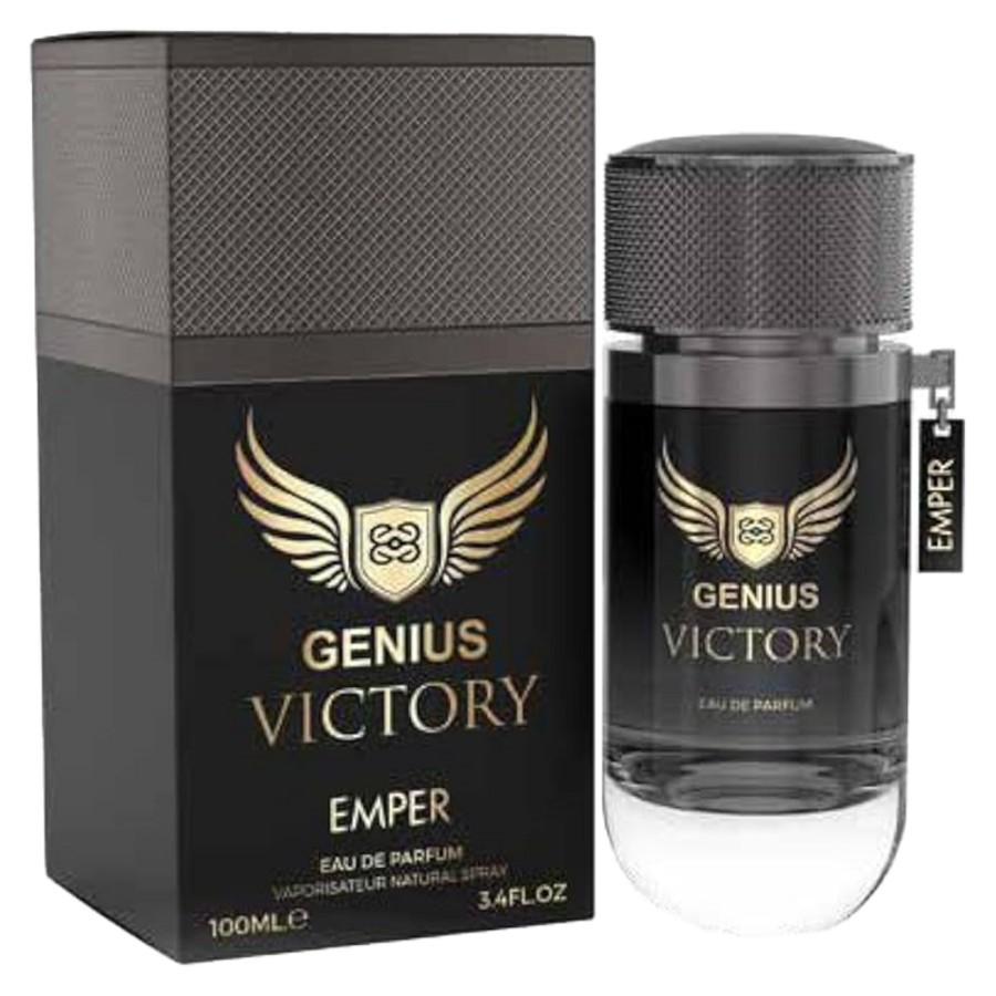 Emper Men's Genius Victory EDP Spray 3.4 oz Fragrances 6291108525067