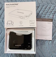 Magnasonic PP60 Rechargeable Built-in Speaker LED Pocket Pico Video Projector