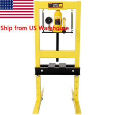 6ton Bottle Jack Shop Press With Gauge For Pressing Bearings Ball Joints Yellow 6ton Bottle Jack Shop Press With Gauge For Pressing Bearings Ball Joints Yellow