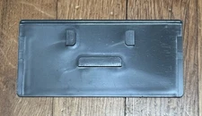 Durham 010-95 LABEL Drawer Cabinet Bin Divider Plastic Gray 5 1/4In W X 2 1/2In