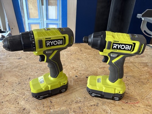 RYOBI drill & driver kit w/ batteries + charger