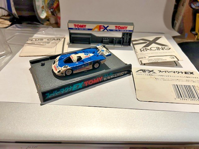 RARE 1990 AFX/TOMY Minolta Tom's 88C-V Toyota EX-003 Turbo Chassis