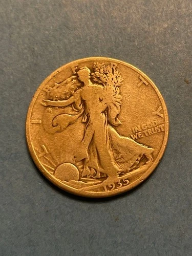 1935-D Walking Liberty Half Dollar — photo from the most recent tracked eBay sale