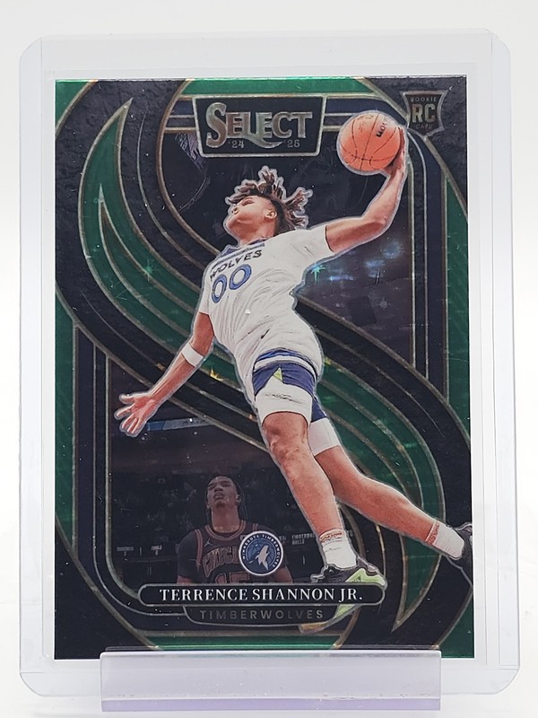 TERRENCE SHANNON JR. 2024-25 SELECT PREMIER ROOKIE GREEN STARS PRIZM #183 Q7262