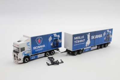 Herpa Scania CS Schwedenzug ''Scania Suomi Finland'' Eigenbau 1:87 /H26315