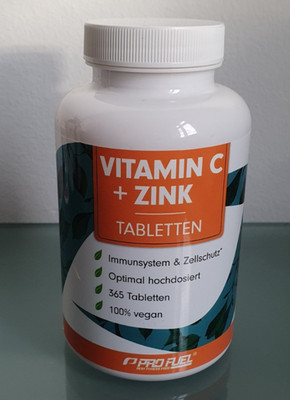 Profuel Vitamin C + Zink Kapseln Tabletten