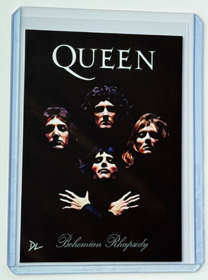 Queen Limited Edition Artist Signed  Bohemian Rhapsody  Trading Card 8/10