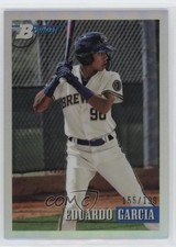 2021 Bowman Heritage Prospects Chrome Refractor 155/199 Eduardo Garcia #127 0hw6