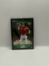 2007 Bowman Draft Picks & Prospects - Homer Bailey #BDP46 Cincinnati Reds