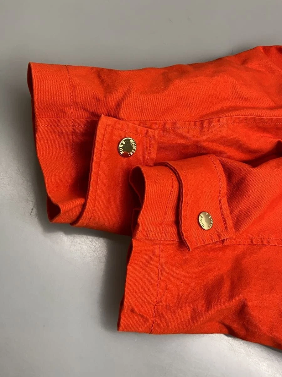 CAPPOTTO FELPA CON CAPPUCCIO MICHAEL KORS ALTRO LOGO CATENA XS COTONE ARANCIONE MS320AZ3X6