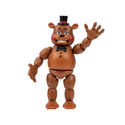 Five Nights at Freddy s Toy Freddy - 5-Inch Articulated Figure with Jumpscare...
