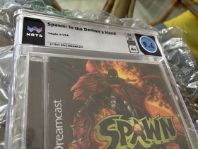 Spawn in the Demon's Hand Sega Dreamcast NTSC USA New Sealed WATA A+ 9.6 NOT VGA
