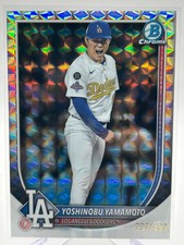 Yoshinobu Yamamoto #76 Prices | 2025 Bowman Chrome | Baseball Cards