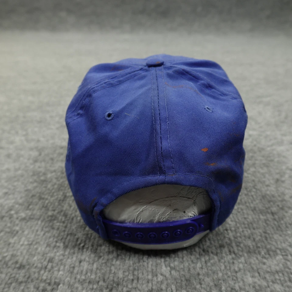 Vintage Duke Blue Devils Hat Cap Snap Back Mens Blue NCAA Basketball College 90s - Image 4 of 4