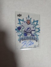 2024-25 Ud Ice Declan Carlile Ice Premieres Auto 59/199 
