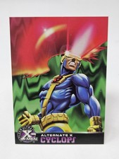 1995 Fleer Ultra Marvel Alternate X Embossed Insert Cyclops # 7