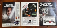 Vintage Star Wars Atari Video Game Magazine Print Ads Parker Brothers 1982-1983