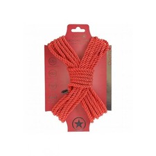 Bondage Rope 10 Meters Red Japanese Style Soft